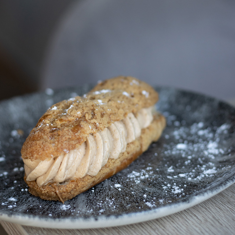 Dessert éclaire façon Paris-Brest